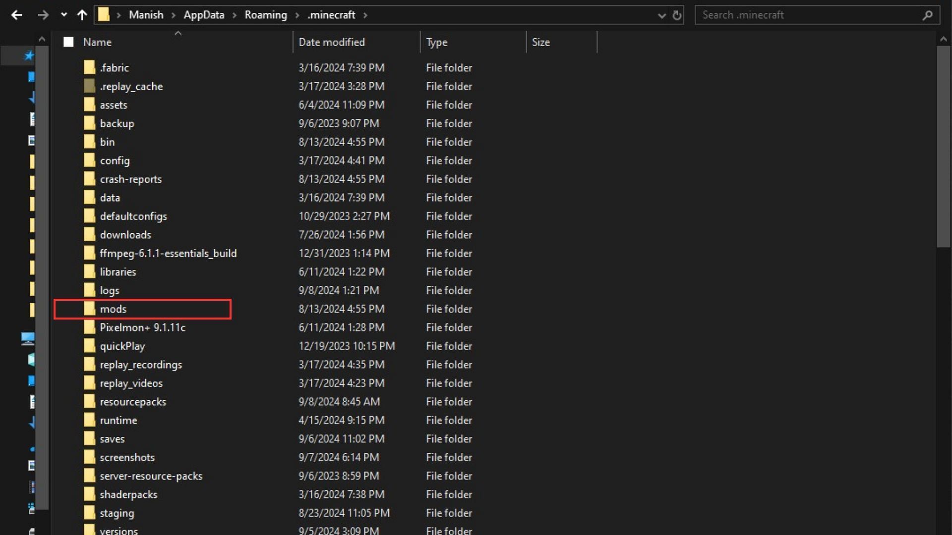 Make sure your Minecraft mods are up to date (Image via Microsoft)